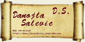 Danojla Salević vizit kartica